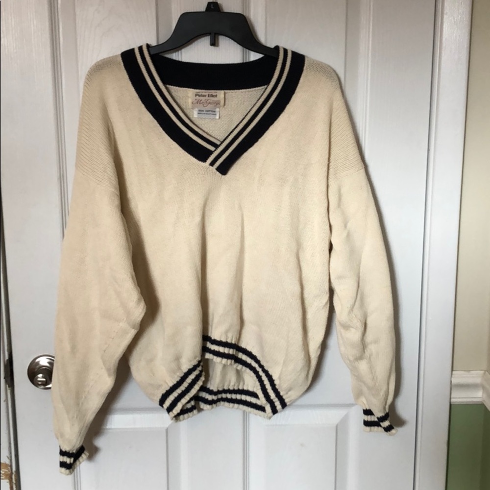 Cream sweater